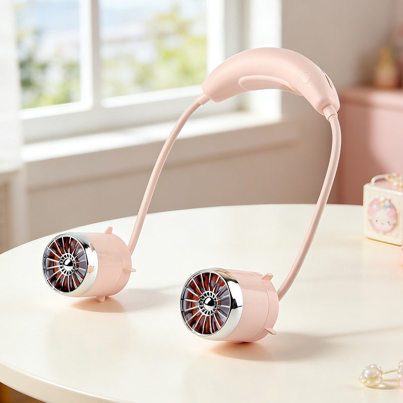 Ladies portable neck fan with flexible holder Stornfield