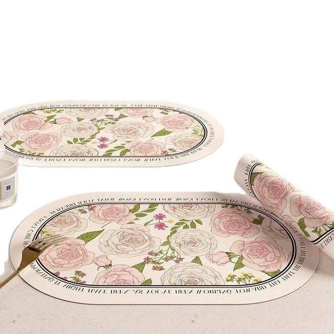 Table Setting Floral Placemats Stornfield