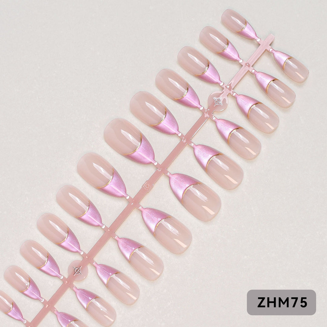 Elegant Press-On Nail Set Stornfield