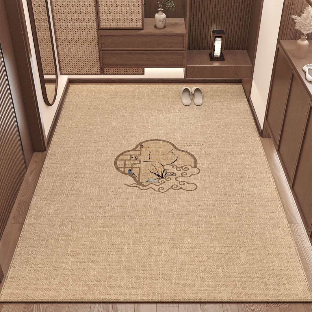 Floral Patterned Area Rug