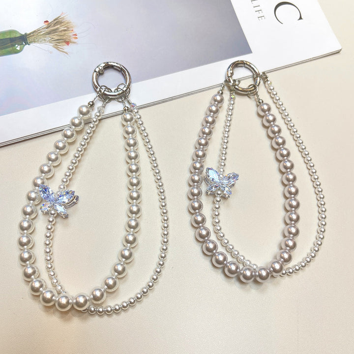 Elegant Pearl Beaded Eyewear Chain Holder Stornfield