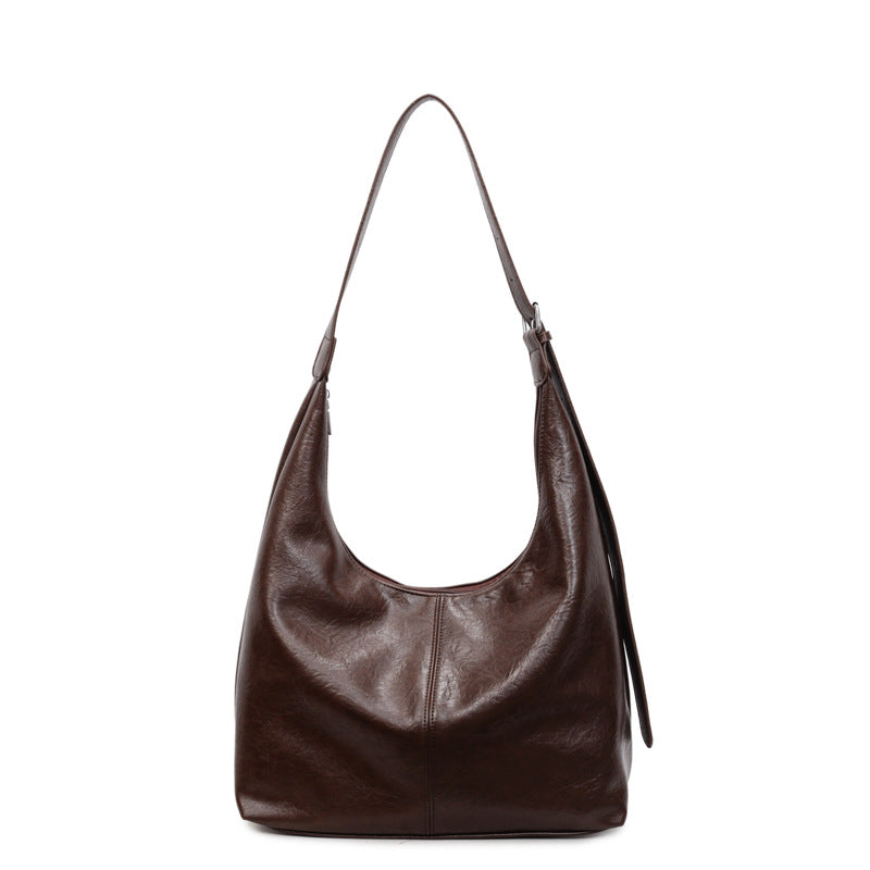 Premium Leather Slouchy Handbag Stornfield