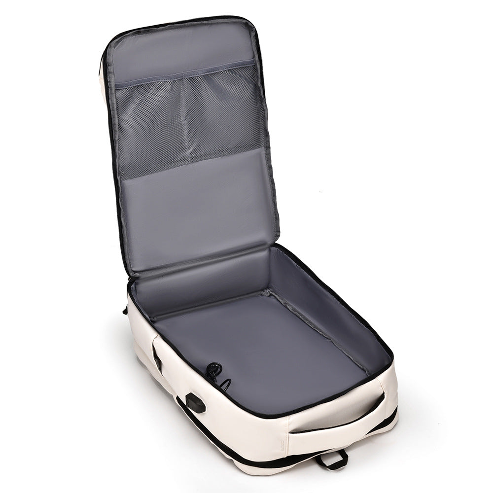 Multi-Pocket Travel Backpack with Ergonomic Design