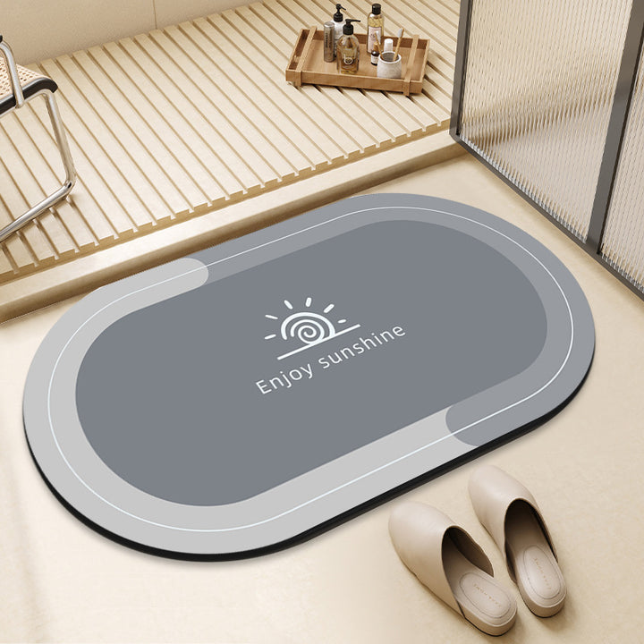 Textured Non-Slip Bath Mat Stornfield