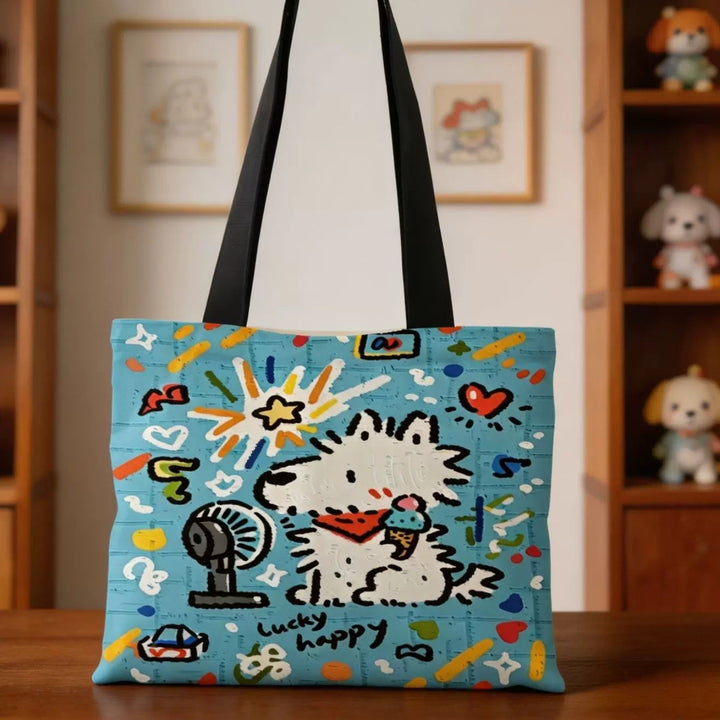 Artistic Canvas Tote Bag