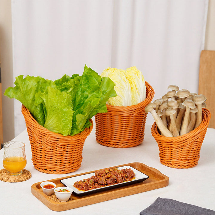 Eco-Friendly Wicker Plant Holder Stornfield