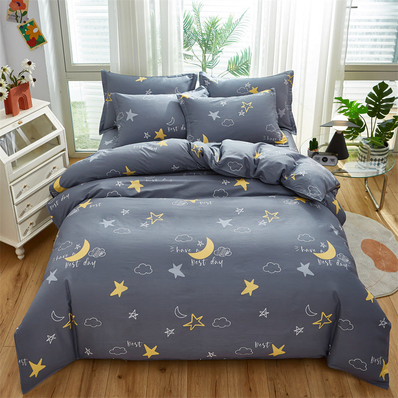 Cozy Heart Pattern Bedding Set