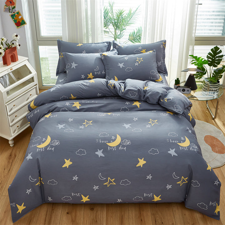 Cozy Heart Pattern Bedding Set