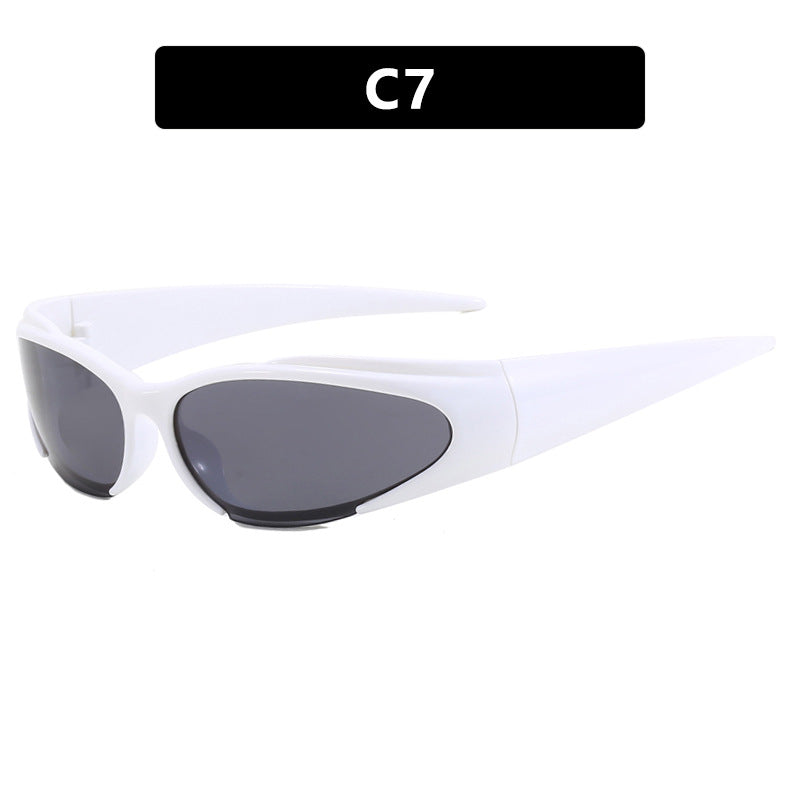 Ladies sporty UV protection sunglasses with aerodynamic design Stornfield