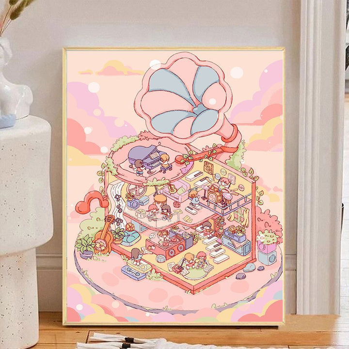 Whimsical Storybook Art Print Stornfield
