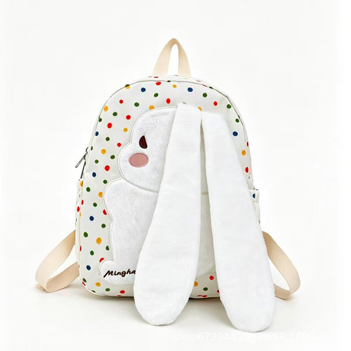 Cute Bunny Ear Plush Backpack Stornfield