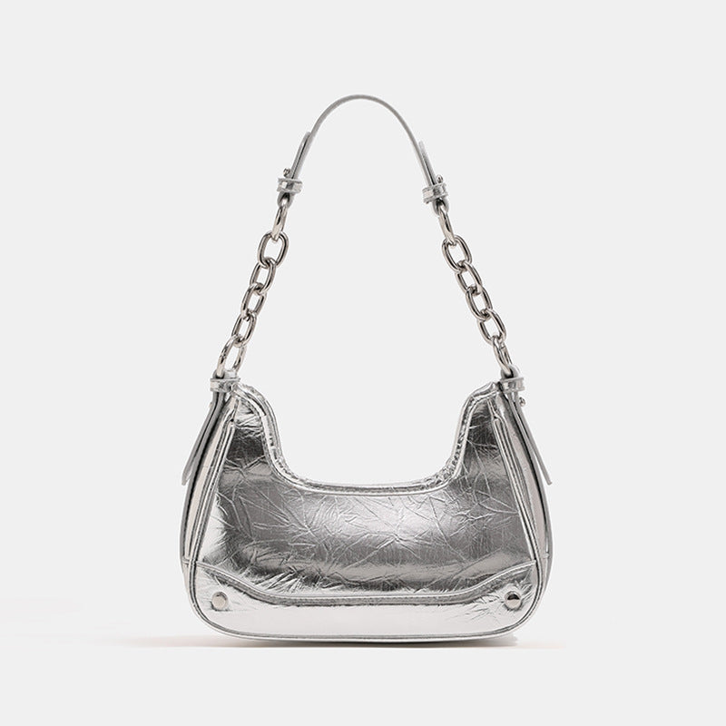 Chic Metallic Shoulder Bag Stornfield