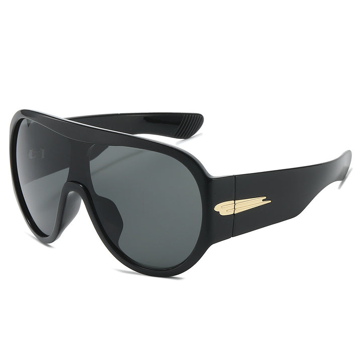 Oversized Retro Shield Sunglasses Stornfield 1787812378