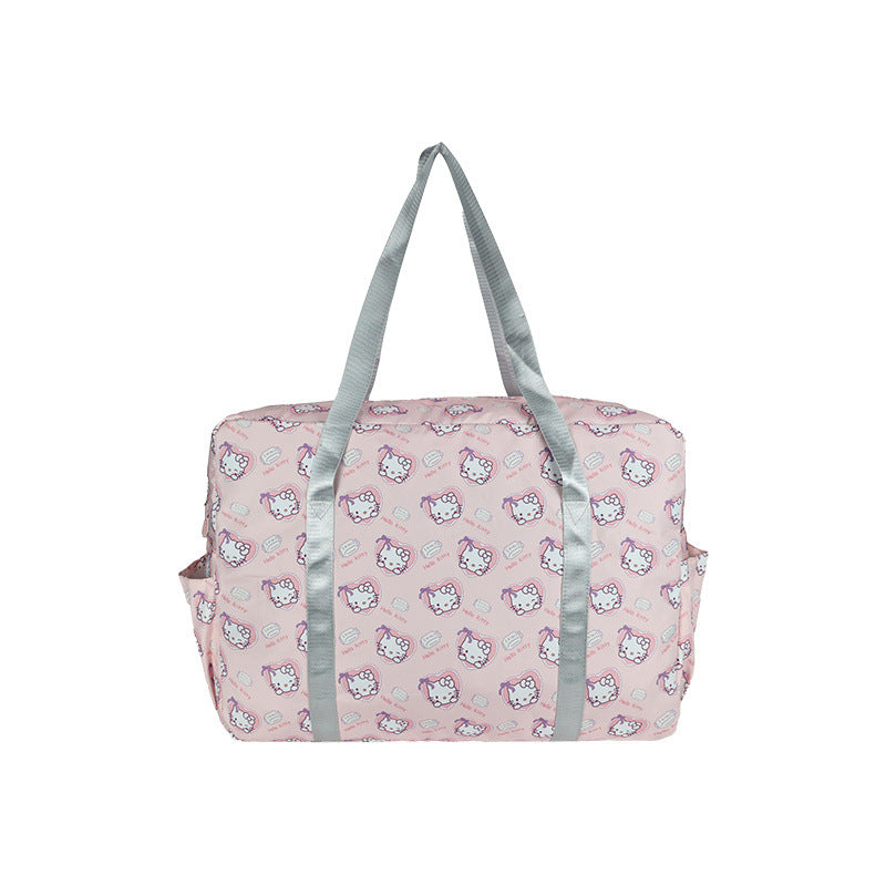 Playful Patterned Overnight Tote Bag Stornfield