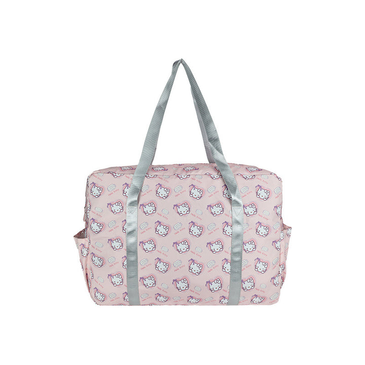 Playful Patterned Overnight Tote Bag Stornfield