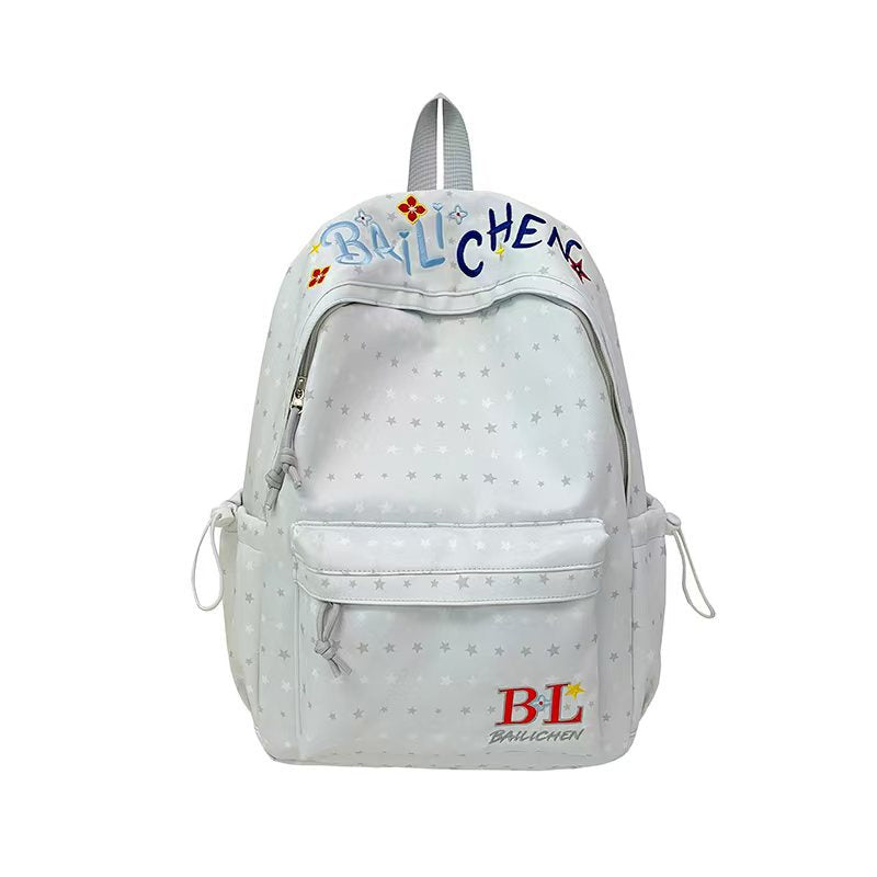 Creative Character Embroidered Backpack Stornfield