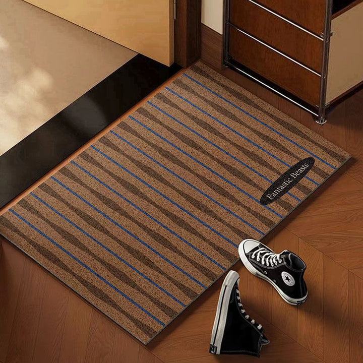 Decorative Striped Entrance Mat