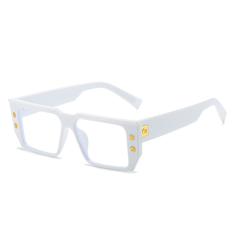 Women's fashionable clear glasses with golden accents Stornfield