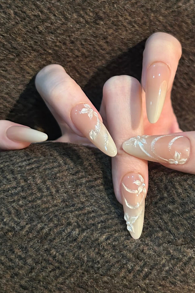 Floral Embellished Press-On Nails Stornfield 1789389210