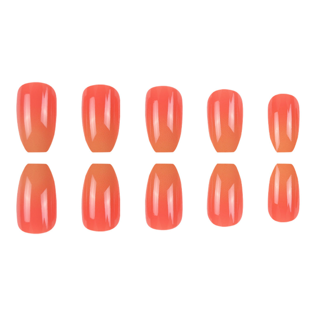 Ombre Stiletto Press-On Nails with Glossy Finish Stornfield