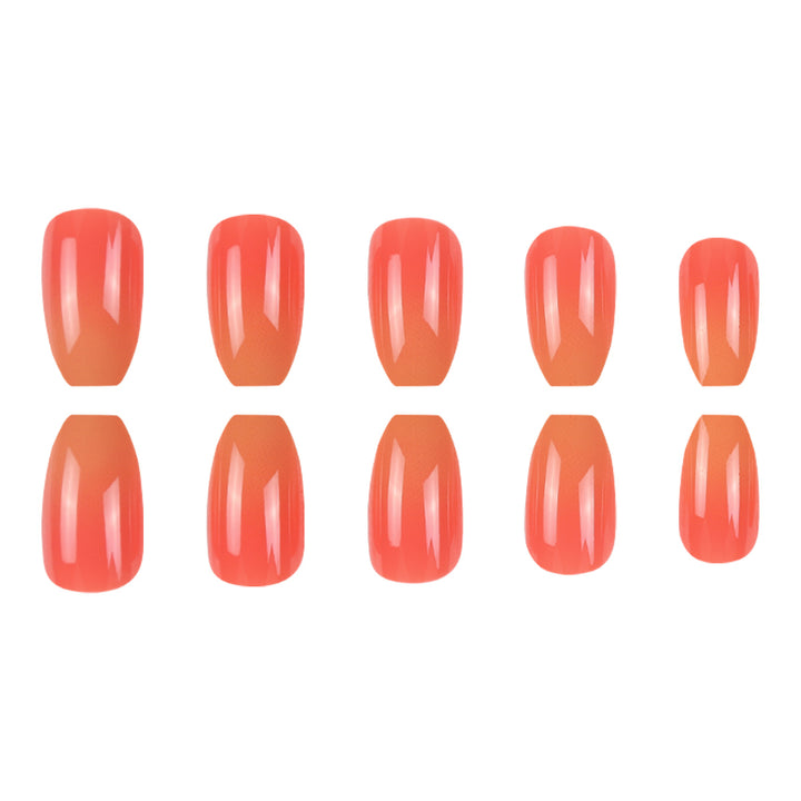 Ombre Stiletto Press-On Nails with Glossy Finish Stornfield
