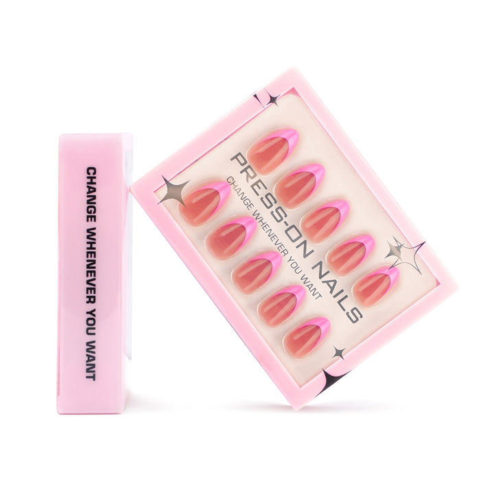 Artificial gradient press-on nails Stornfield