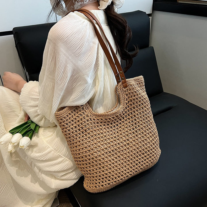 Woven Seagrass Tote Bag