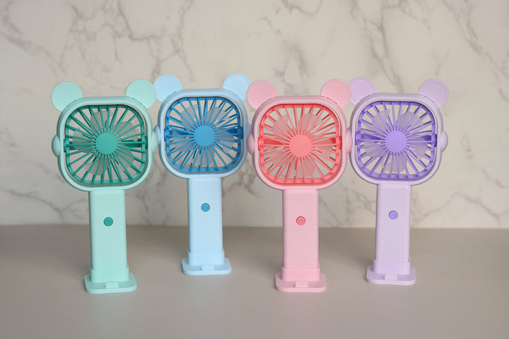 Unisex Portable Mini Fan with Ergonomic Design and Animal Ears Stornfield