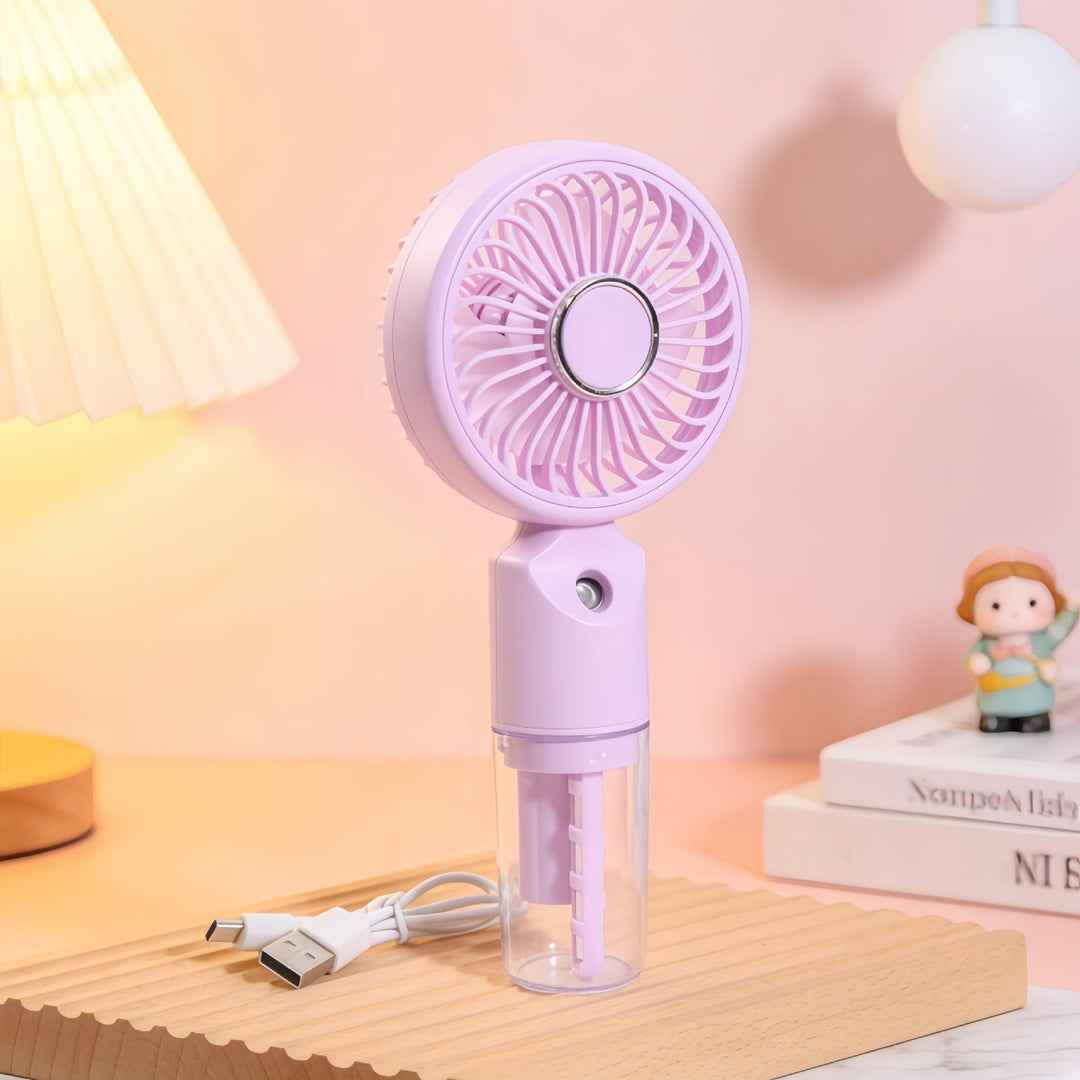Women's Portable Mist Fan with USB Connection Stornfield