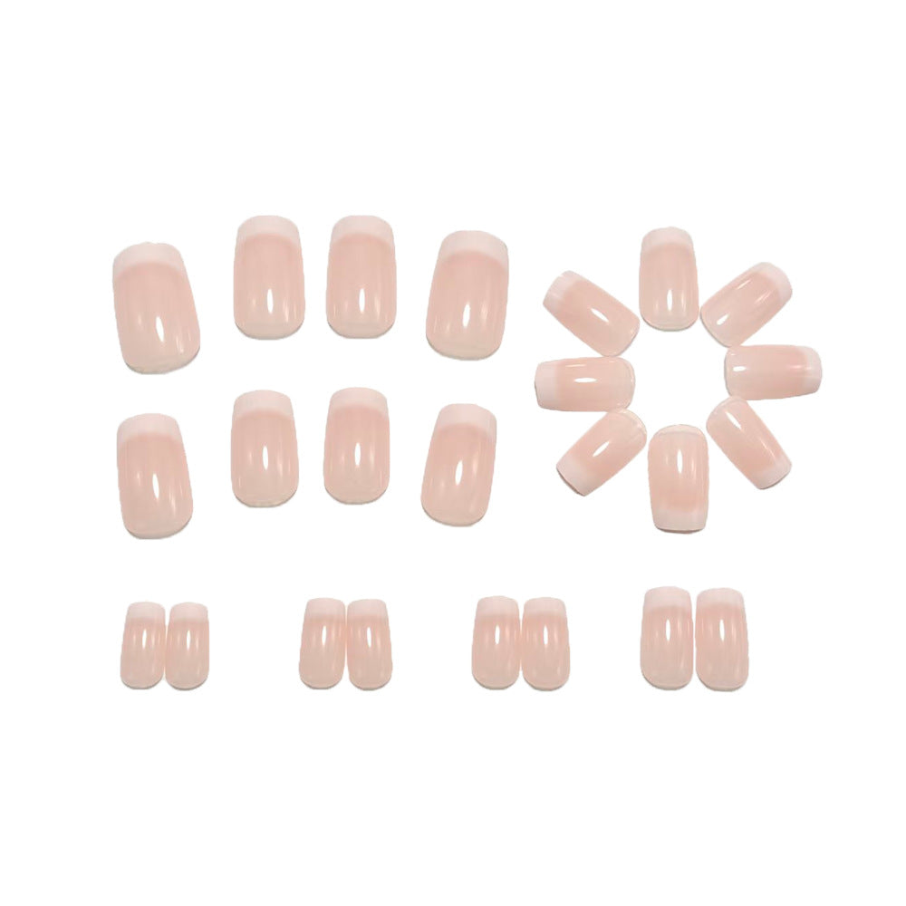 High-quality artificial nails with elegant French tip Stornfield