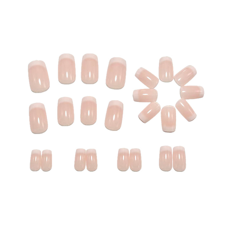 High-quality artificial nails with elegant French tip Stornfield
