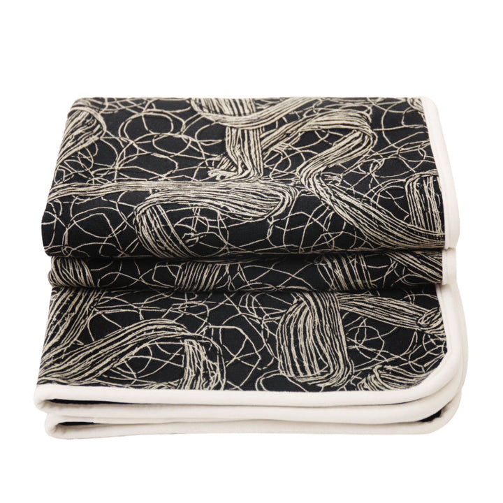 Elegant Woven Leather Mat