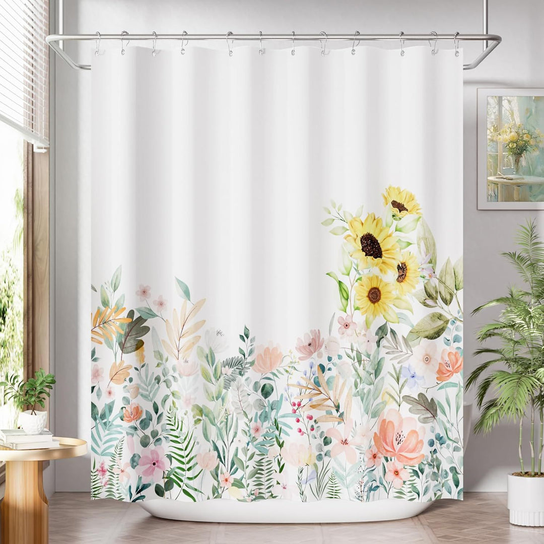 Modern Striped Shower Curtain Stornfield