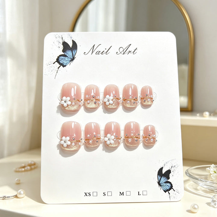 Decorative Floral Nail Art Set Stornfield