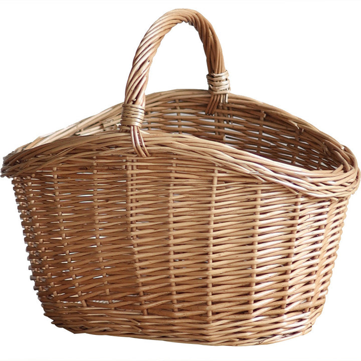 Storage basket made of natural rattan Stornfield