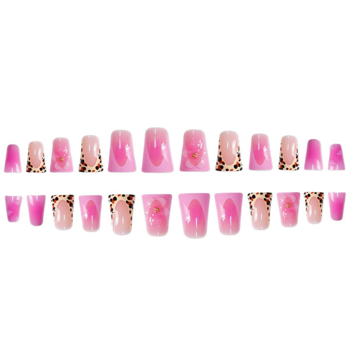 Floral and Animal Print Press-On Nail Extensions Stornfield
