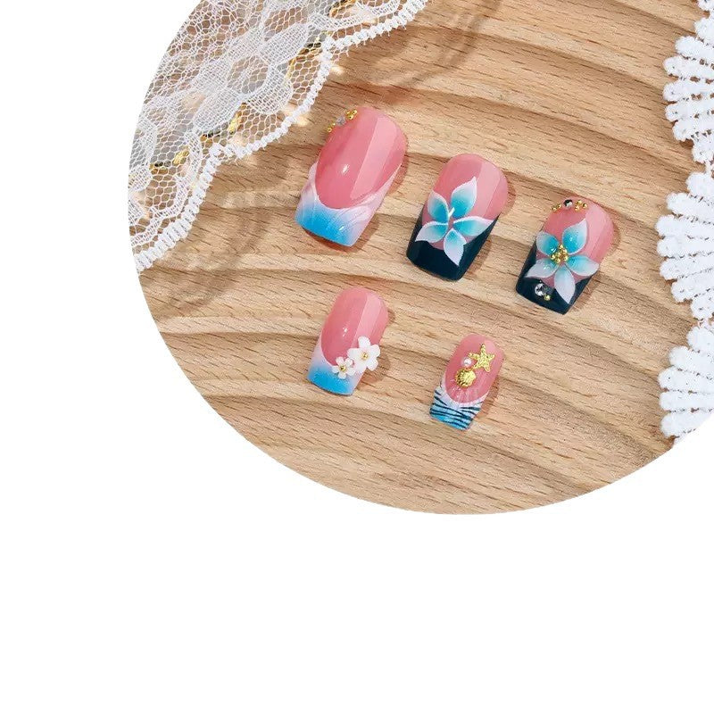 Decorative Floral Nail Art Extensions Stornfield 1787913768