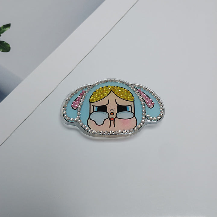 Decorative Rhinestone Character Brooch Stornfield