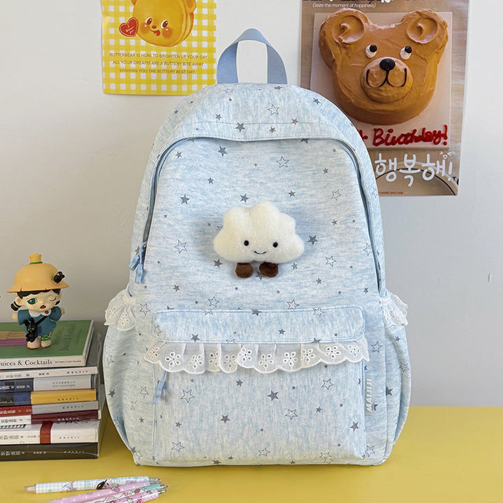 Fun and Playful Cloud Character Backpack Stornfield