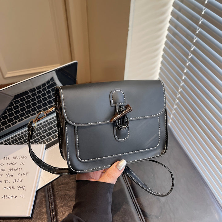 WoStructured Leather Crossbody Bag Stornfield