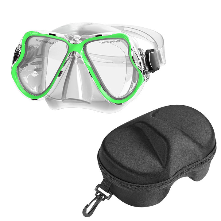 Diving mask with wide field of vision and comfortable wearing comfort Stornfield