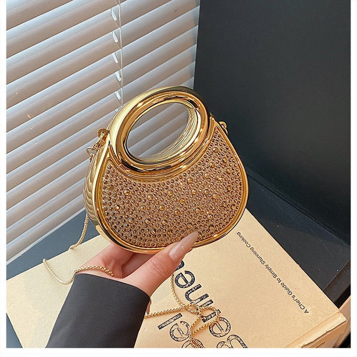 Glamorous Rhinestone Evening Clutch