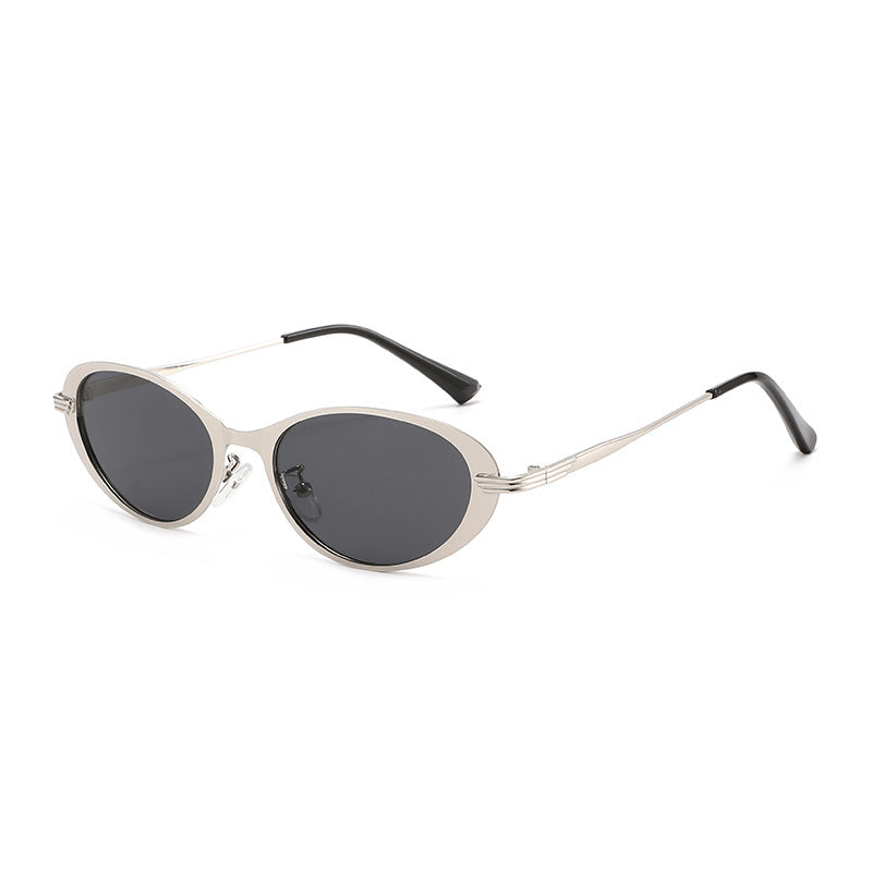 Contemporary Oval Frame Sunglasses Stornfield