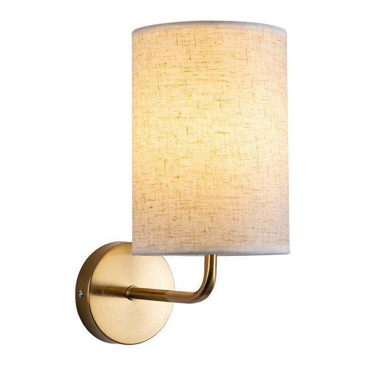 Modern Linen Wall Sconce