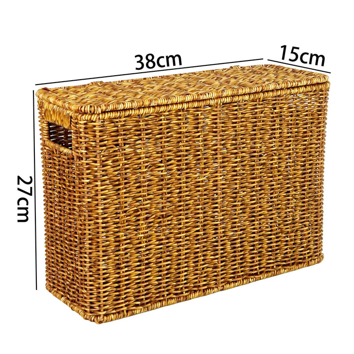 Versatile Wicker Organizer Basket Stornfield