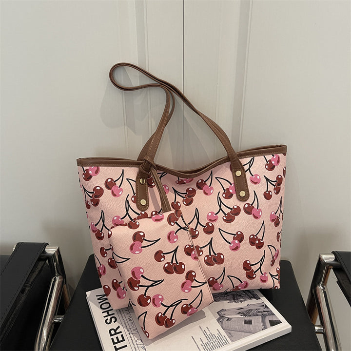 WoWhimsical Cherry Print Tote Bag Stornfield