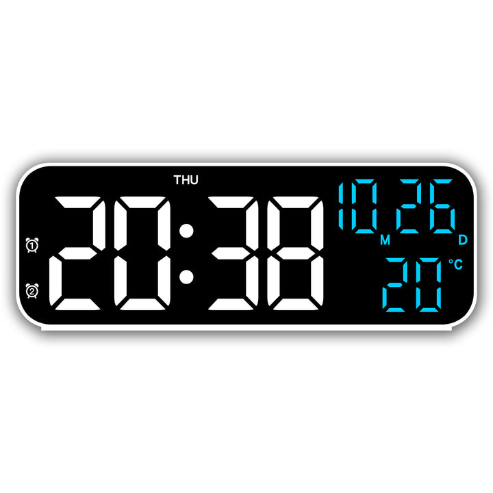 Digital Alarm Clock with Large LED Display and Weather Function Stornfield