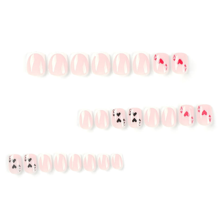 Playful nail art in playing card design Stornfield