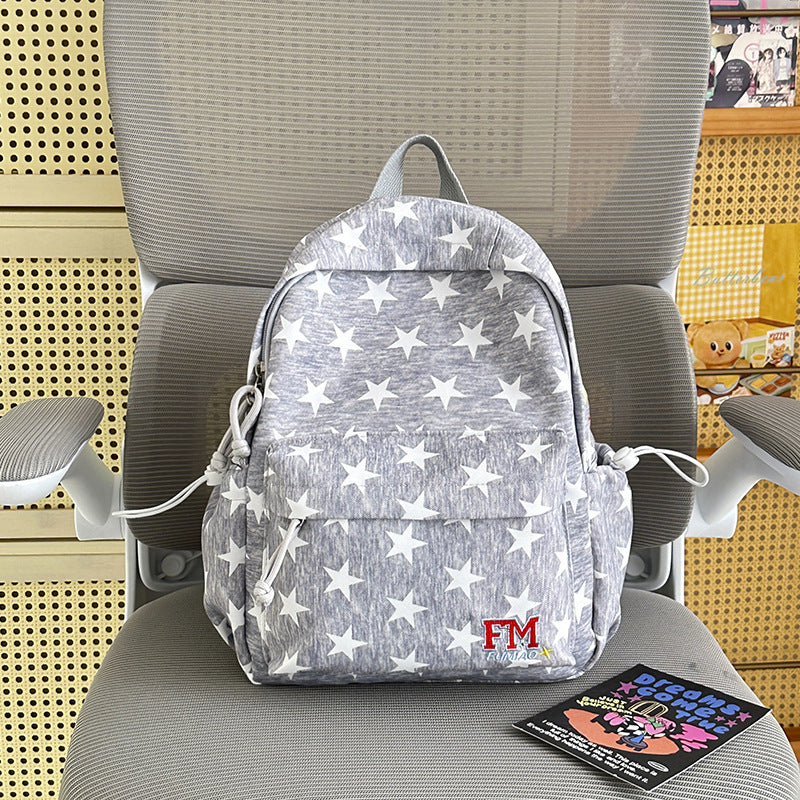 Fun Star-Patterned Casual Backpack Stornfield
