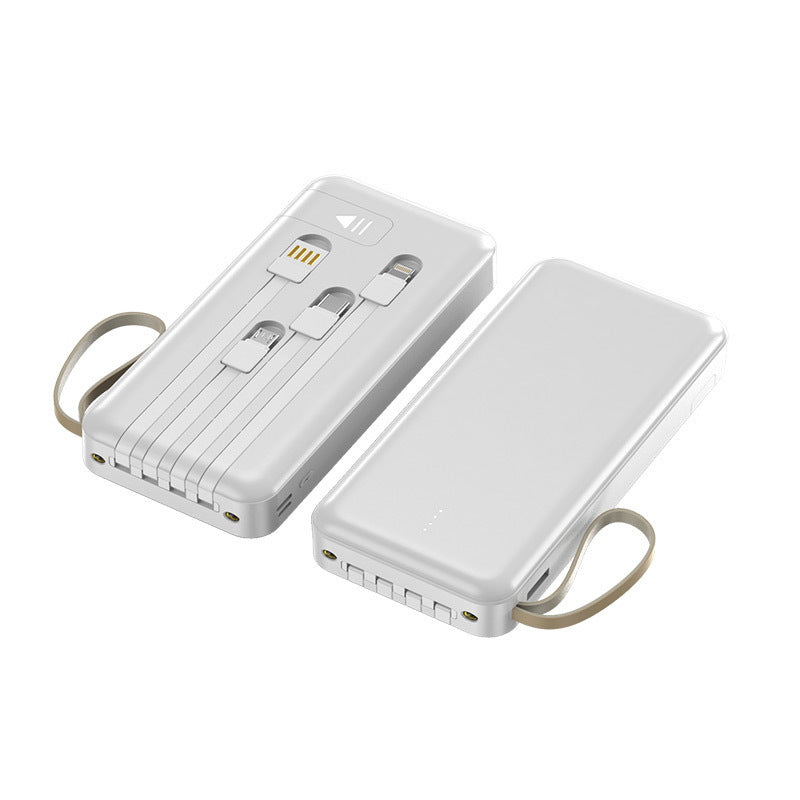multifunctional power bank with integrated cable Stornfield